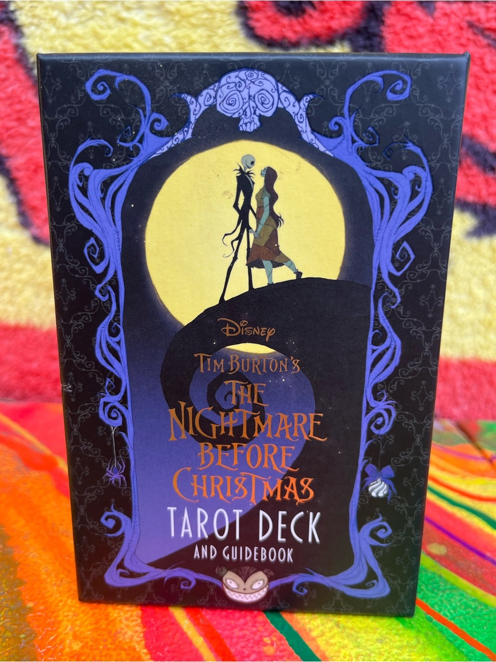 Disney The Nightmare Before Christmas Tarot Deck - Purple & Black